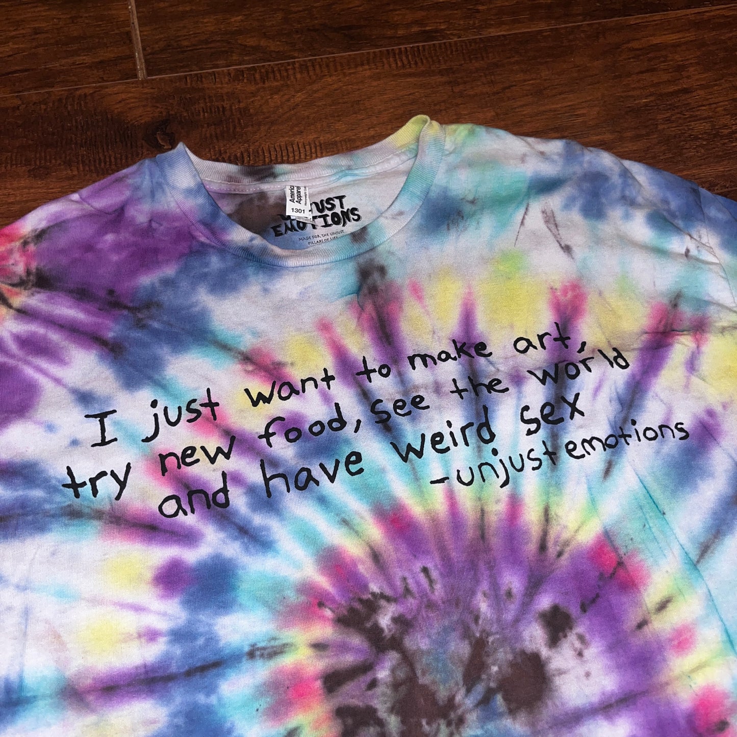 Tie Dye #10 Pillars of Life Tee (Xlarge)