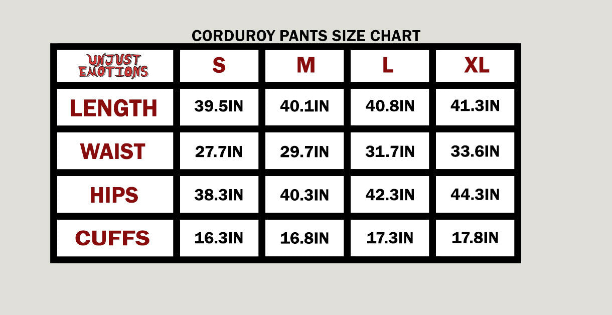 Corduroy Double Knee Utility Pocket Pants