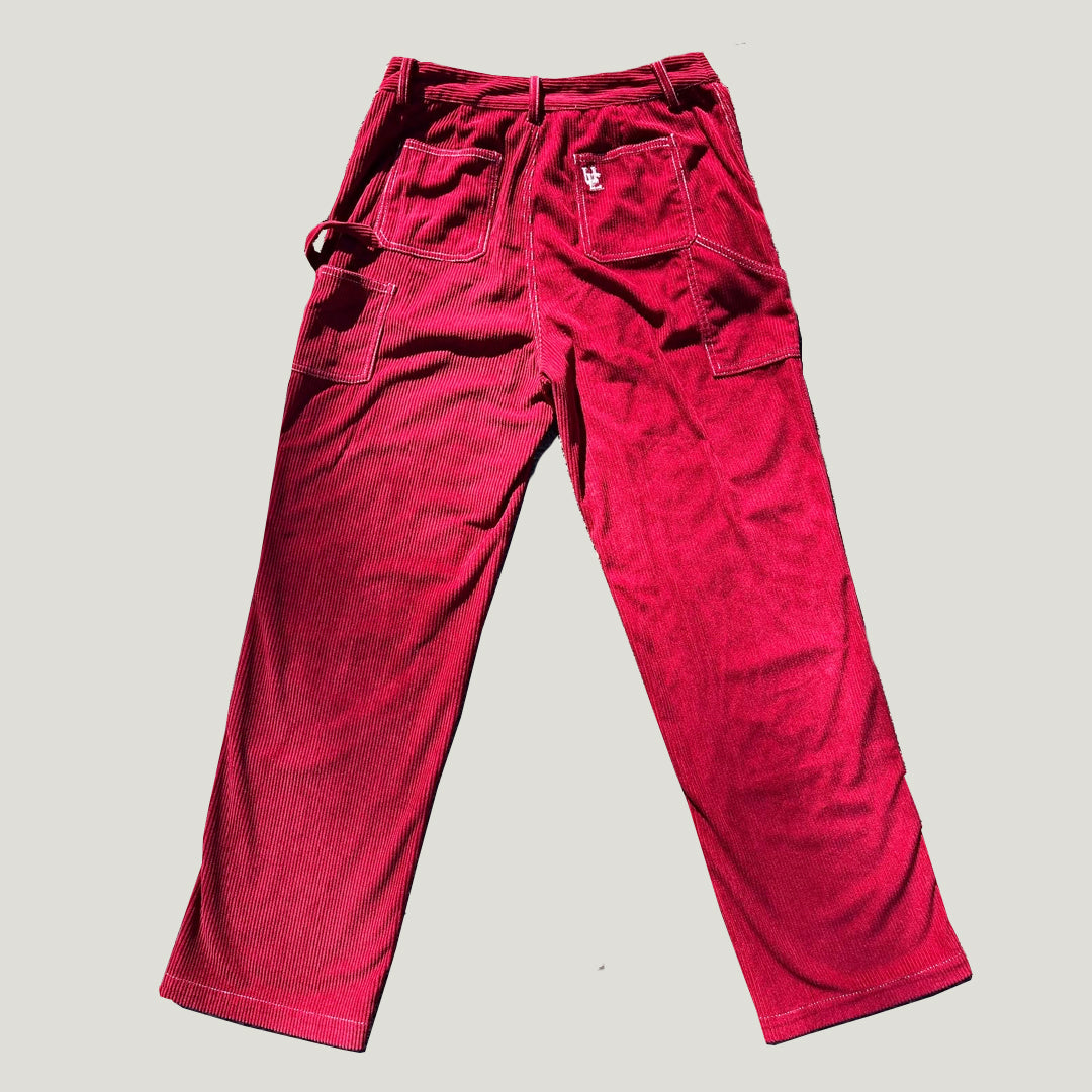 Corduroy Double Knee Utility Pocket Pants